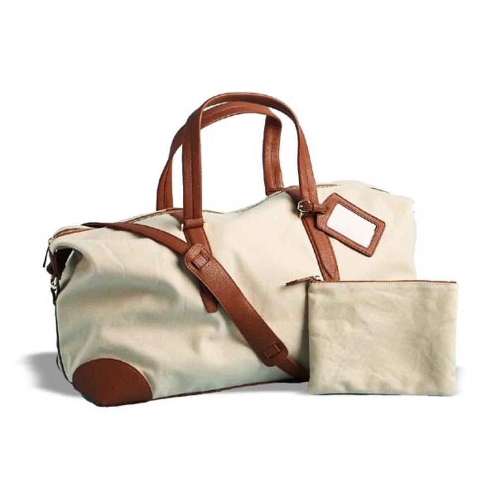 Henny + Lev Canvas Take-All Weekender Bag